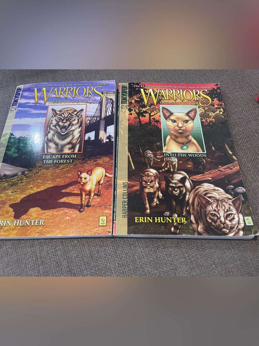 Warriors' paperback graphic novel books